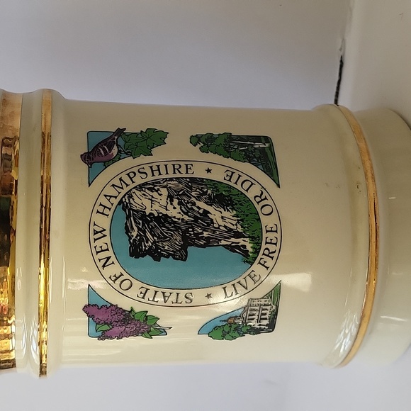 New Hampshire State Liquor Commission Decanter 1974 Royal Haliburton China - Picture 2 of 16